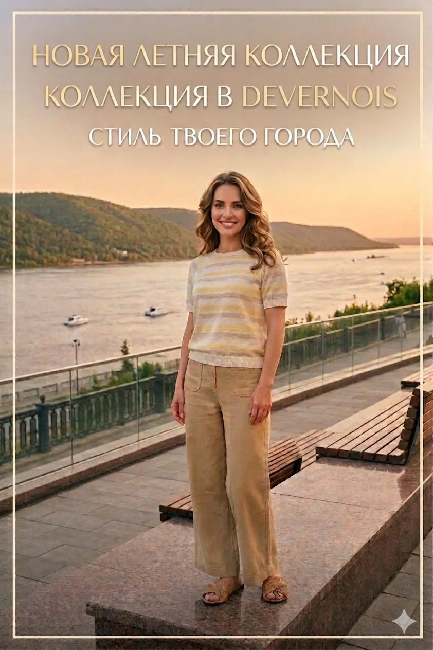 ⚜️Французский шик в новой летней коллекции в DEVERNOIS 🌱