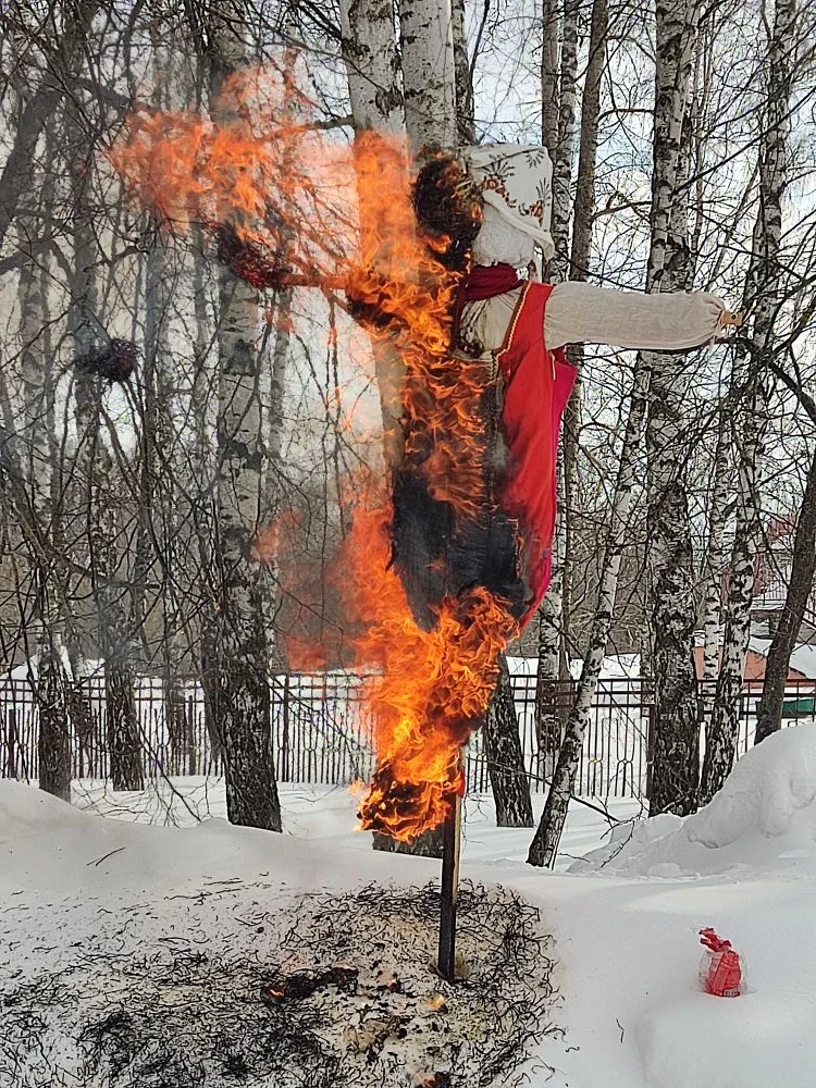 🔥 Проводы зимы и празднование Масленицы прошли и в Спешнево-Ивановском филиале нашего Шестого! ❄️🎉 Э