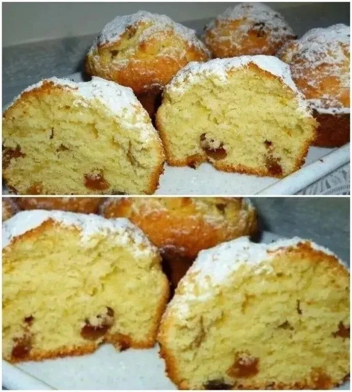 ПОКА ЧАЙНИК ЗАКИПИТ- КЕКСЫ К ЧАЮ буквально за 5 минут 🧁🧁🧁🧁  Восхитительный результат! 😍  💠Ингредиент