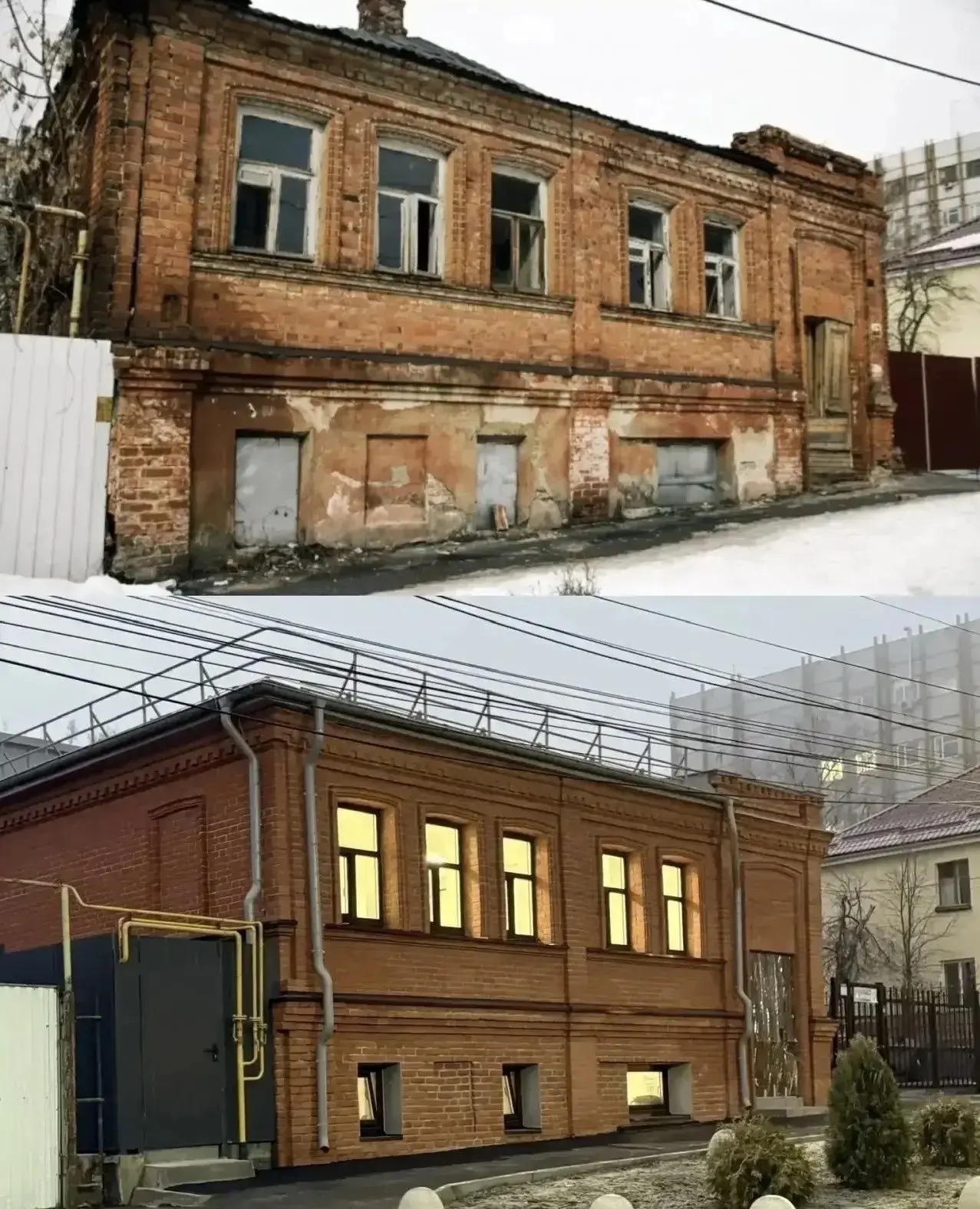 В Курске завершили реставрацию Дома Безходарного