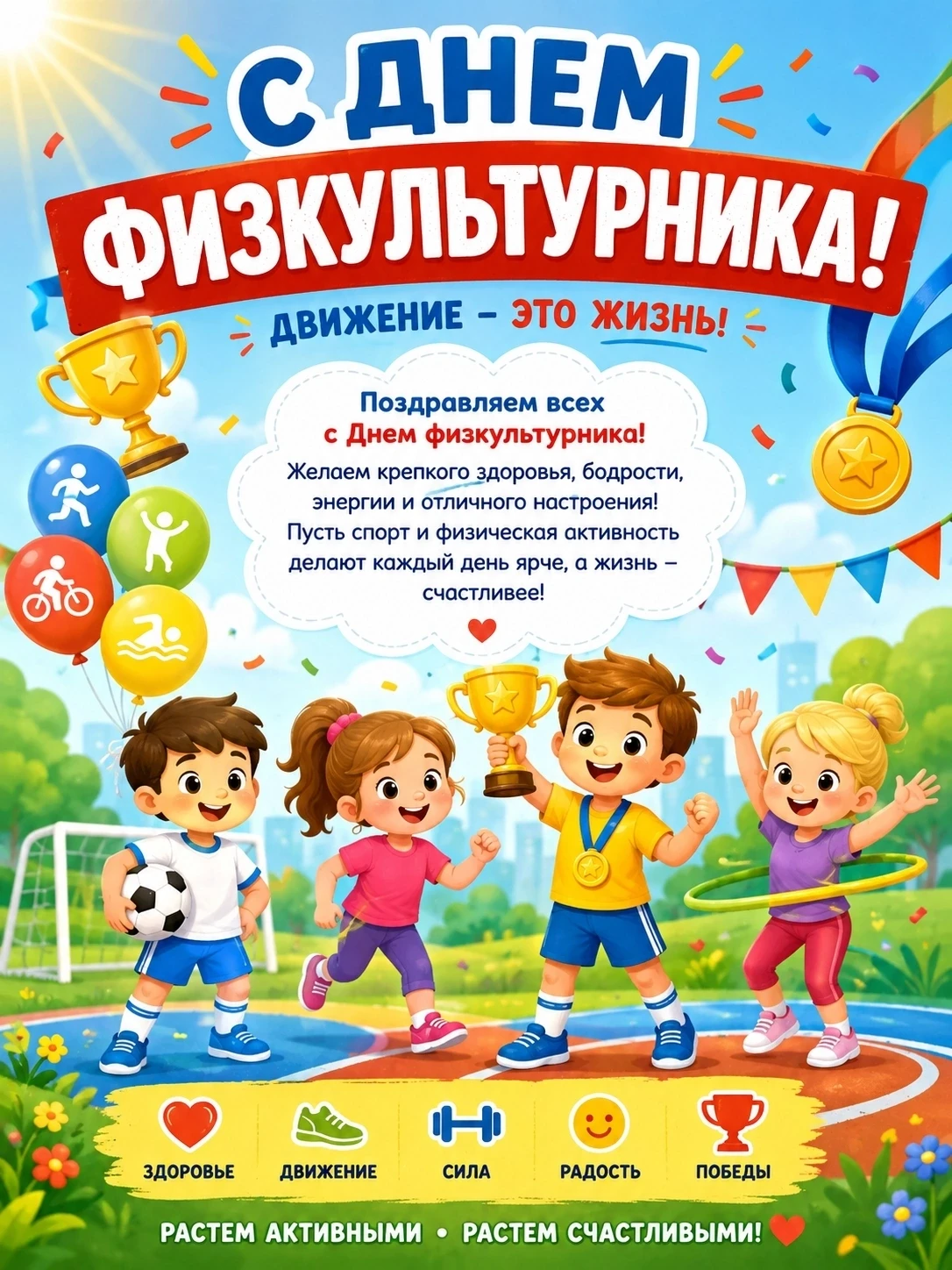 День физкультурника 🏆⚽🎯
