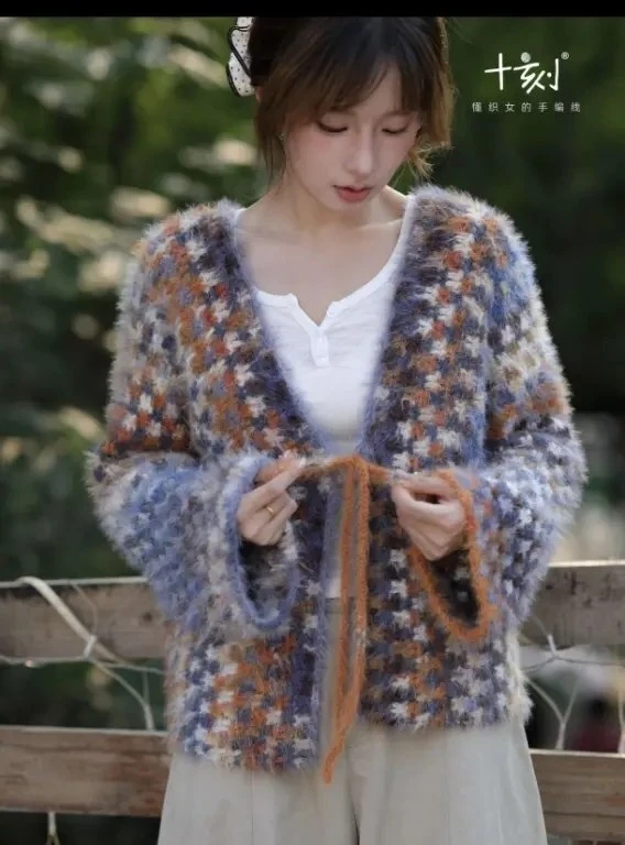 🧶 Кардиган крючком.