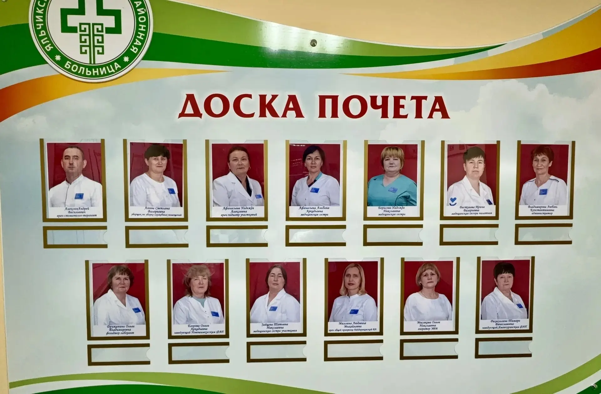«Высшая оценка профессионализма: имена лучших медиков Яльчикской ЦРБ украсили Доску почета».

 Тради