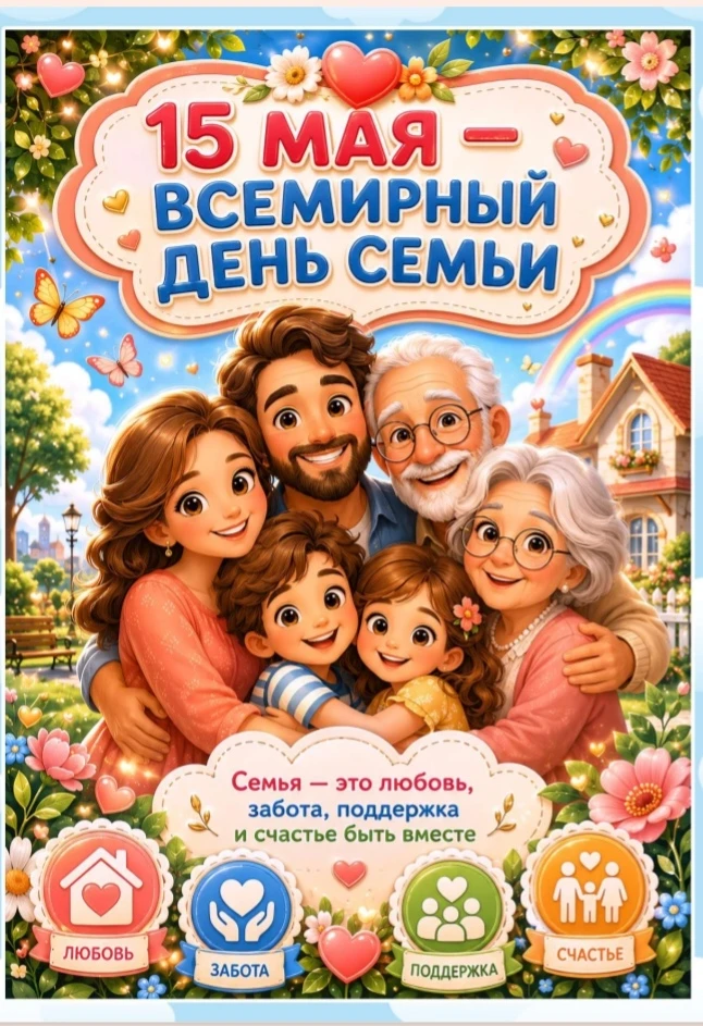 📑 Беседа "15 мая-День семьи"