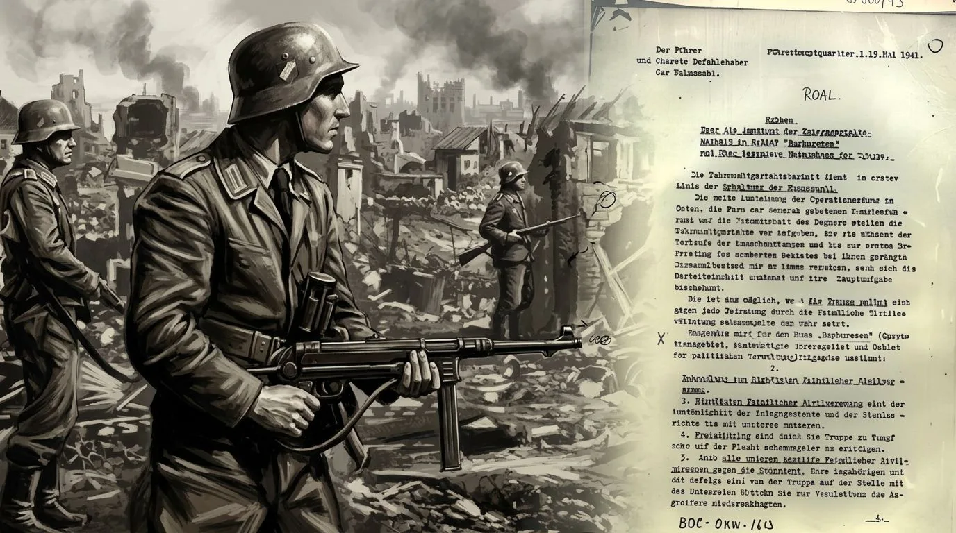 17 июня 1941, распоряжение начальника верховного командования вермахта Кейтеля, снимающее ответствен