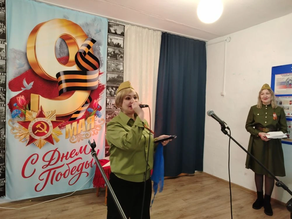 Праздничный концерт, посвящённый празднованию 9 мая, прошел в Кубитетском СДИ.