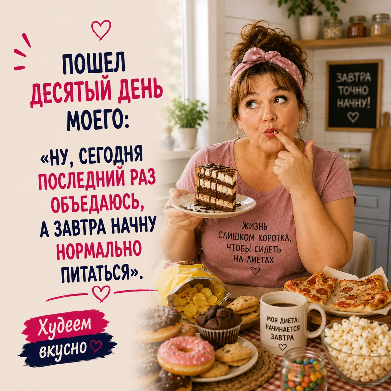 Оставьте любую реакцию 😊 Это лучшая благодарность для нас ❤️

Худеем вкусно • Подписаться