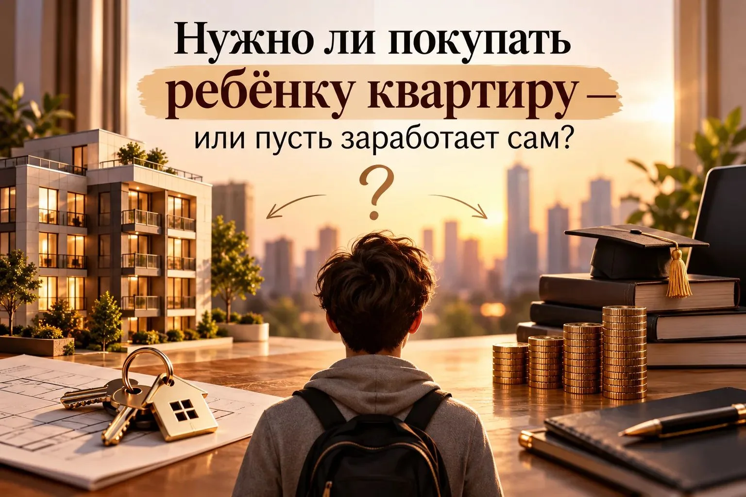 🔥 «Квартиру ребёнку? Пусть сам заработает!»