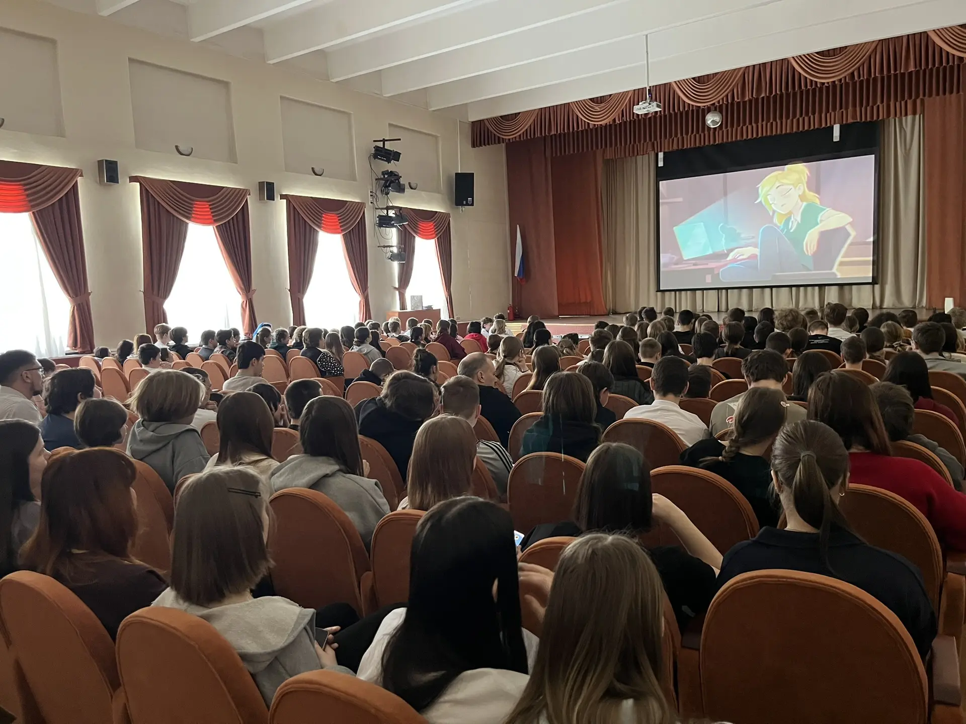 В  рамках мероприятий по профилактике экстремизма и терроризма  для учеников 7-11 классы был организ