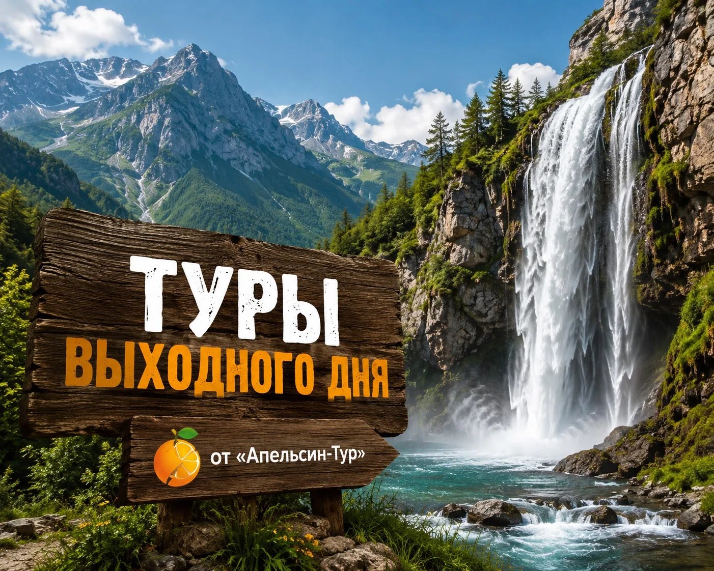 С «Апельсин-Тур» Ваши выходные пройдут ярко, сочно и насыщенно!