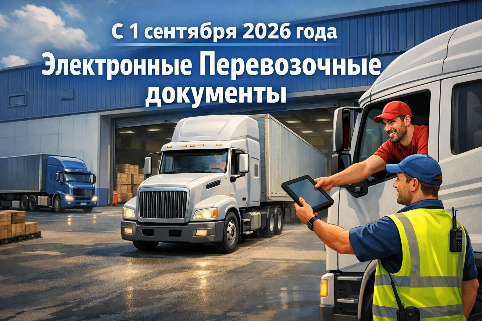 🚛 С 1 сентября 2026 года электронные перевозочные документы стали обязательными для вс...
