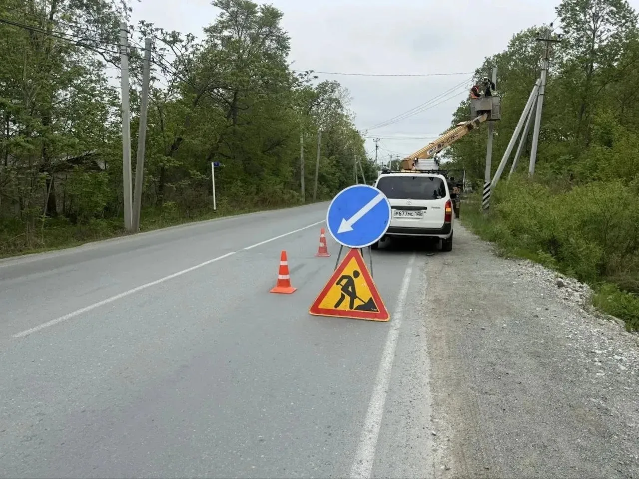 Теперь путь объезда закрыт! В Приморье появился новый контроль за перегруженными фурами.   В Надежди