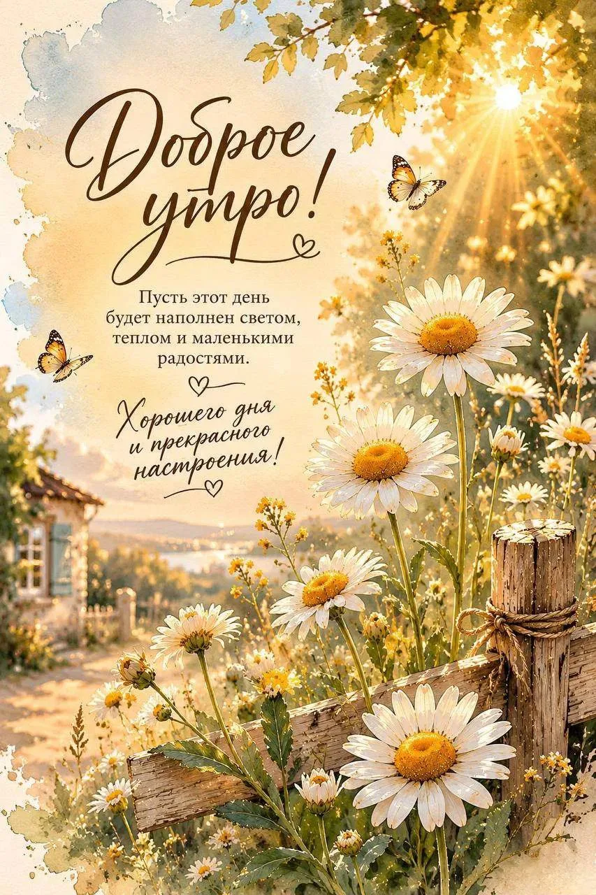 #ДоброеУтро 🌼