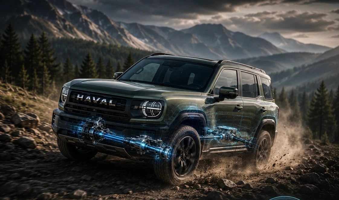 Умный полный привод: как работает Torque-On-Demand у HAVAL PRO