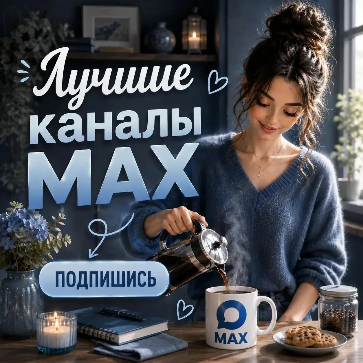 Самые полезные и красивые каналы в Мах ❤️