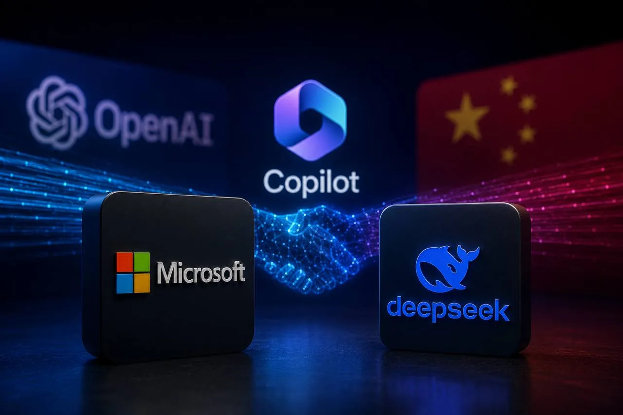 Microsoft может внедрить DeepSeek в Copilot Cowork