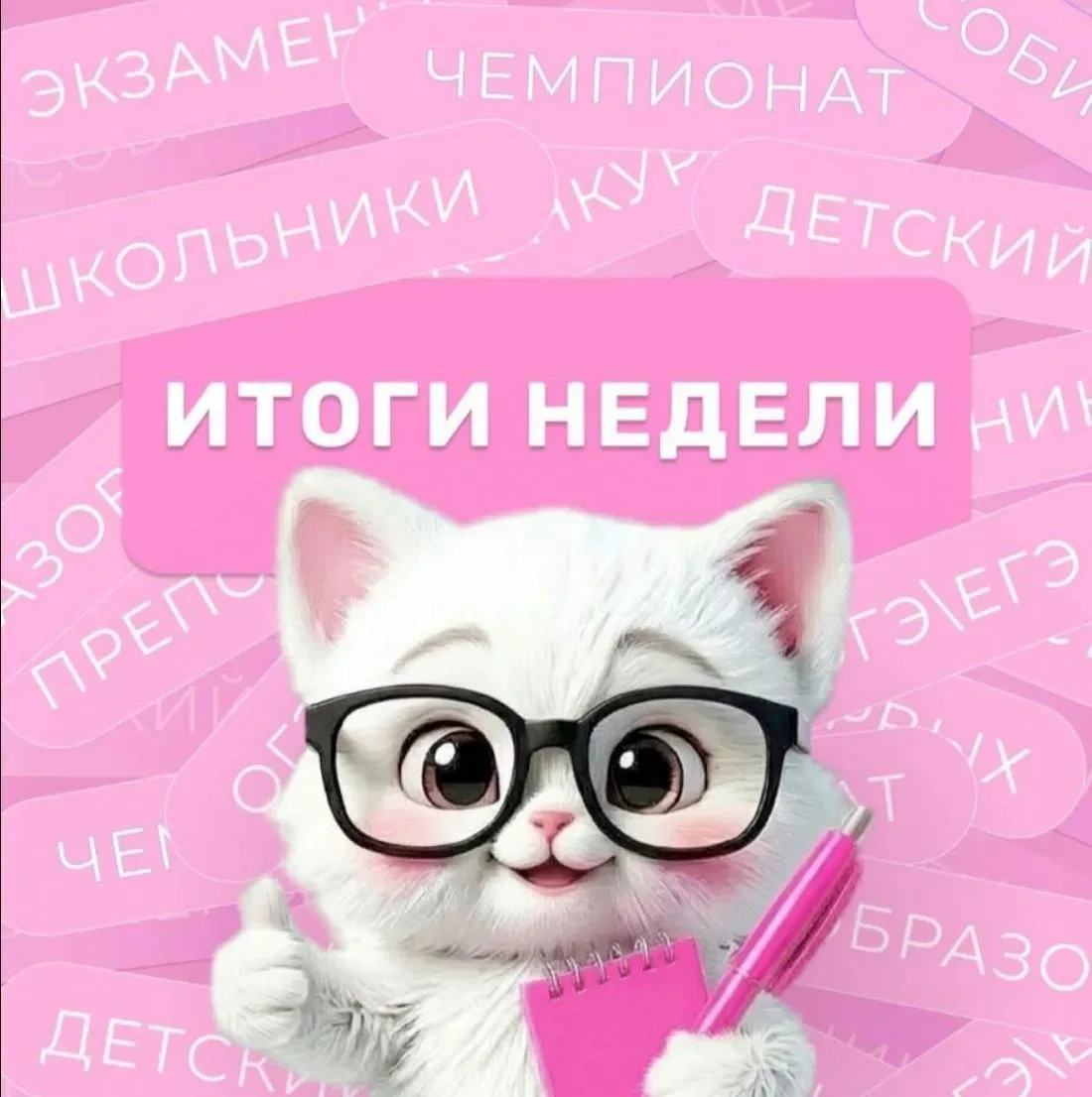 Давайте посмотрим на главные события в образовании на этой неделе: