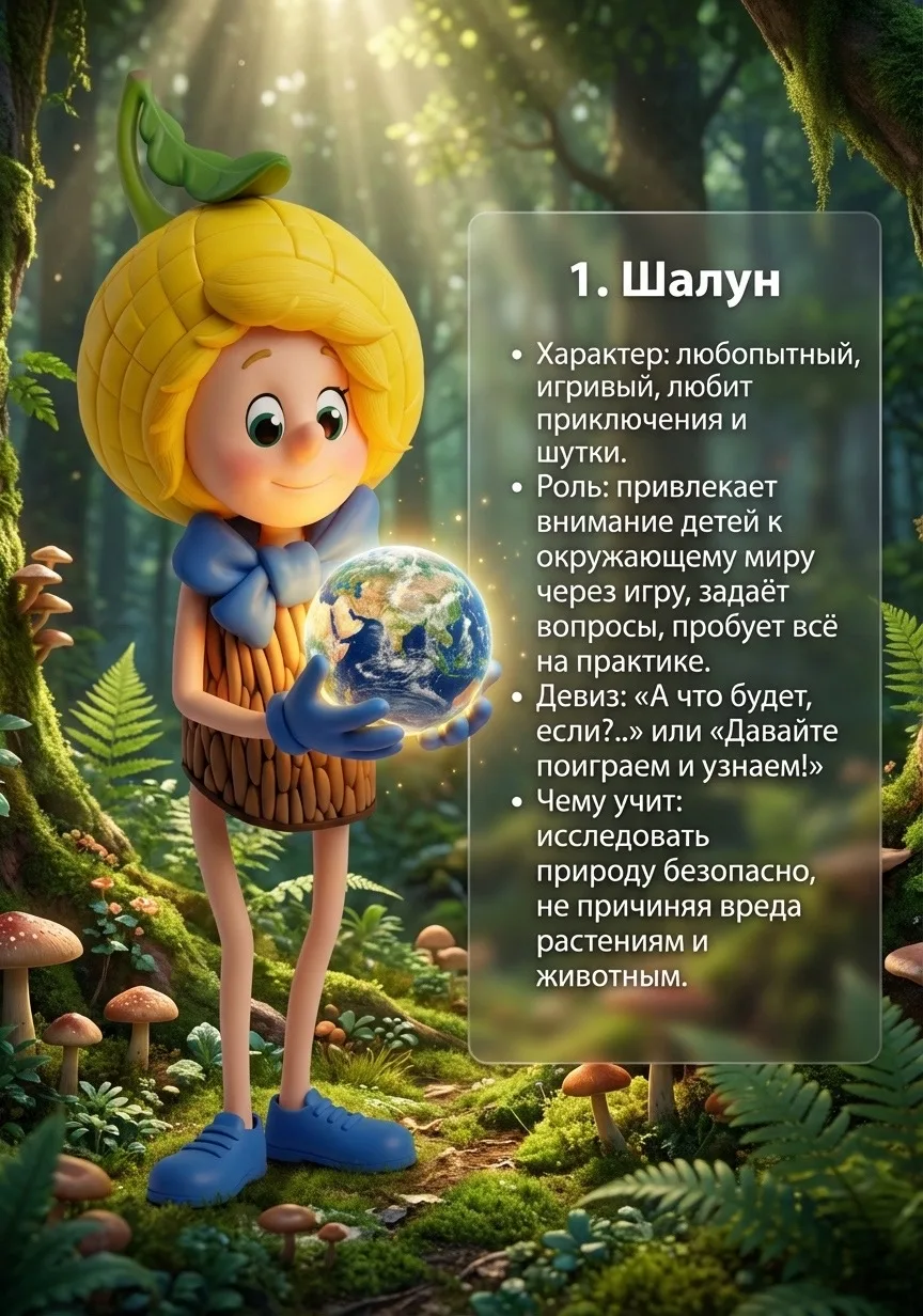 🌿Эколята — это сказочные герои, придуманные детским писателем Владимиром Валентиновичем Зотовым. Он
