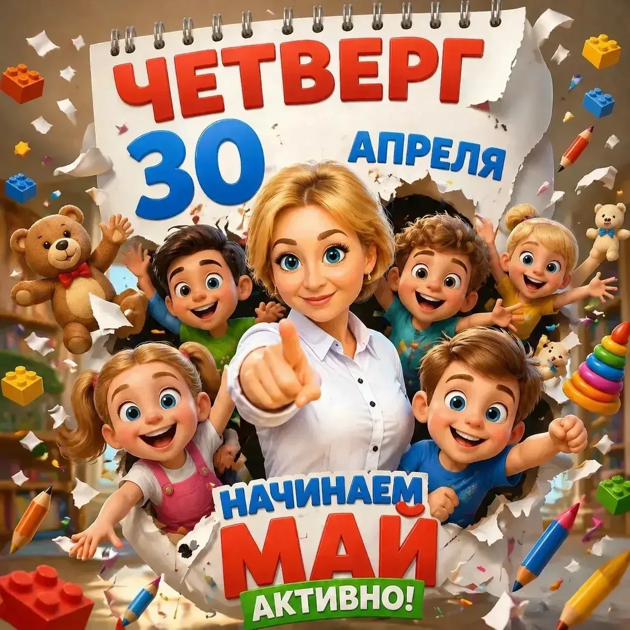 Ура! Последний день апреля 🗓️
Ровно сегодня, 30 апреля, заканчивается второй месяц нашей любимой ве