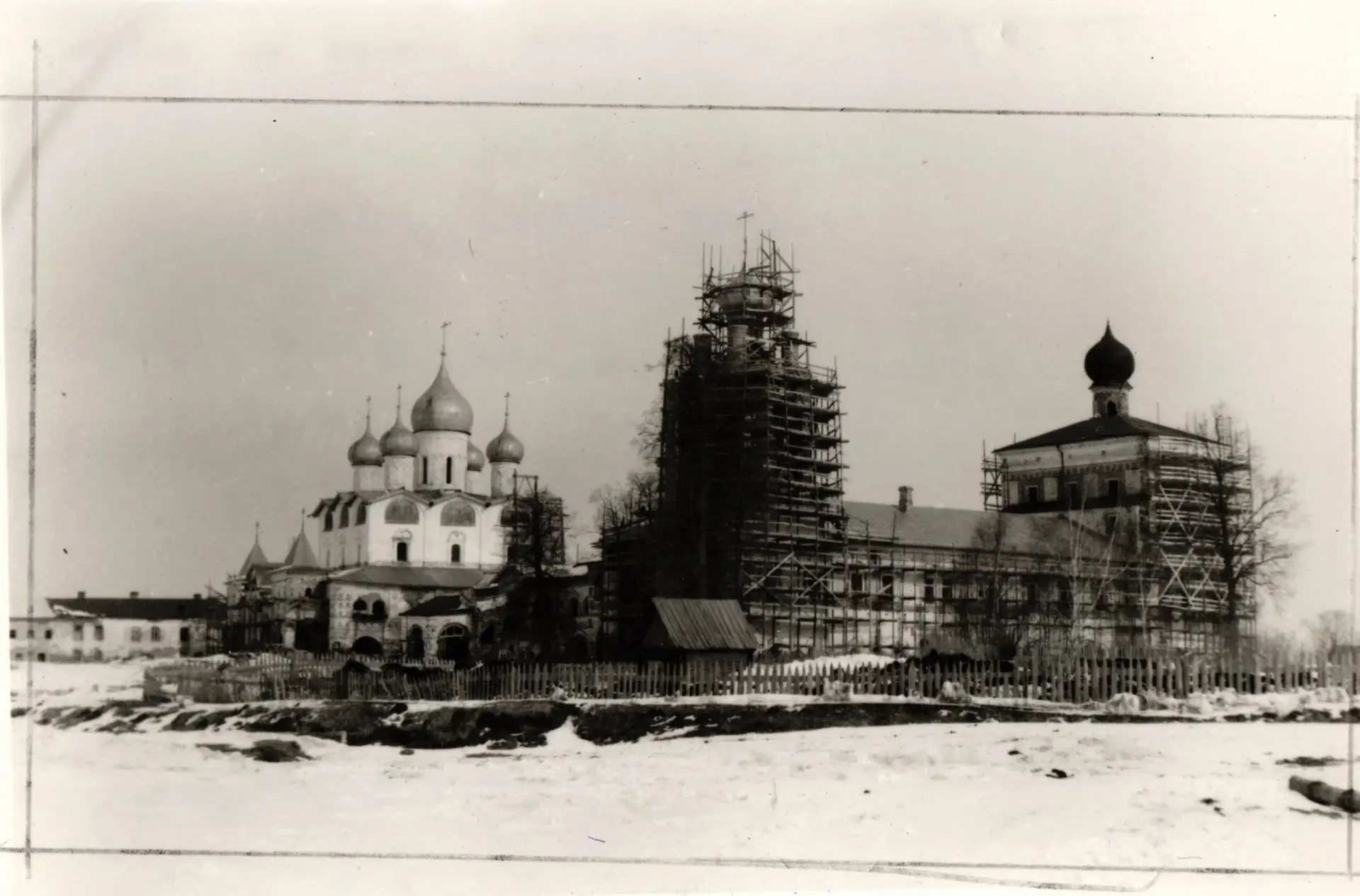 Вяжищский монастырь. реставрация 1970 г.
Фото из архива ГБУК «ННРУ».