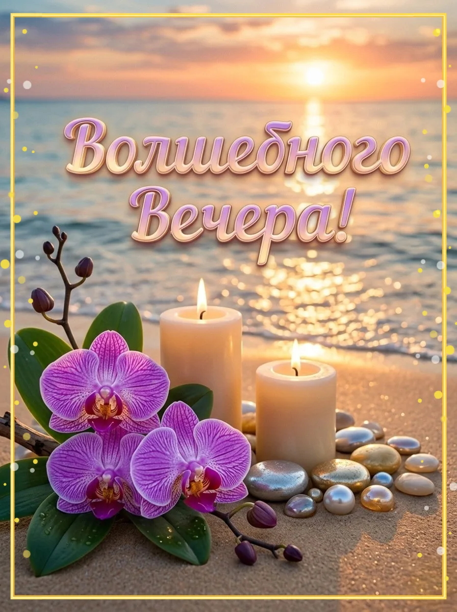 Желаю вам самого теплого и душевного вечера!