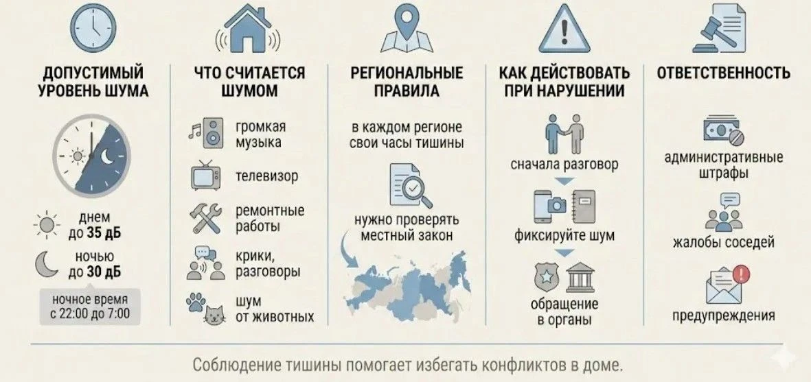 🌙 Чтобы дом оставался местом, где приятно жить каждому — и тем, кто рано встаёт, и тем...