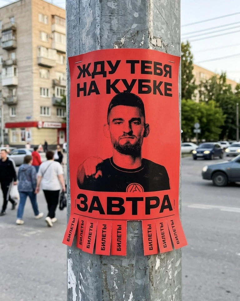 Завтра начнём свой путь в FONBET Кубке России 🏆

Ждём на трибунах именно тебя! 

Fan ID для посещен