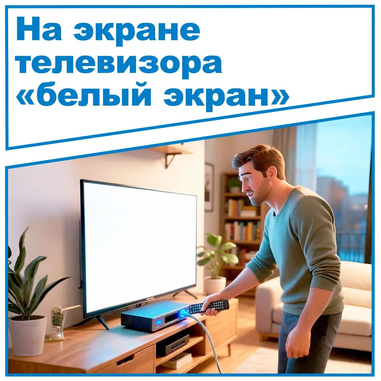 📺 Белый экран и надпись «Waiting for network»? Не паникуйте!