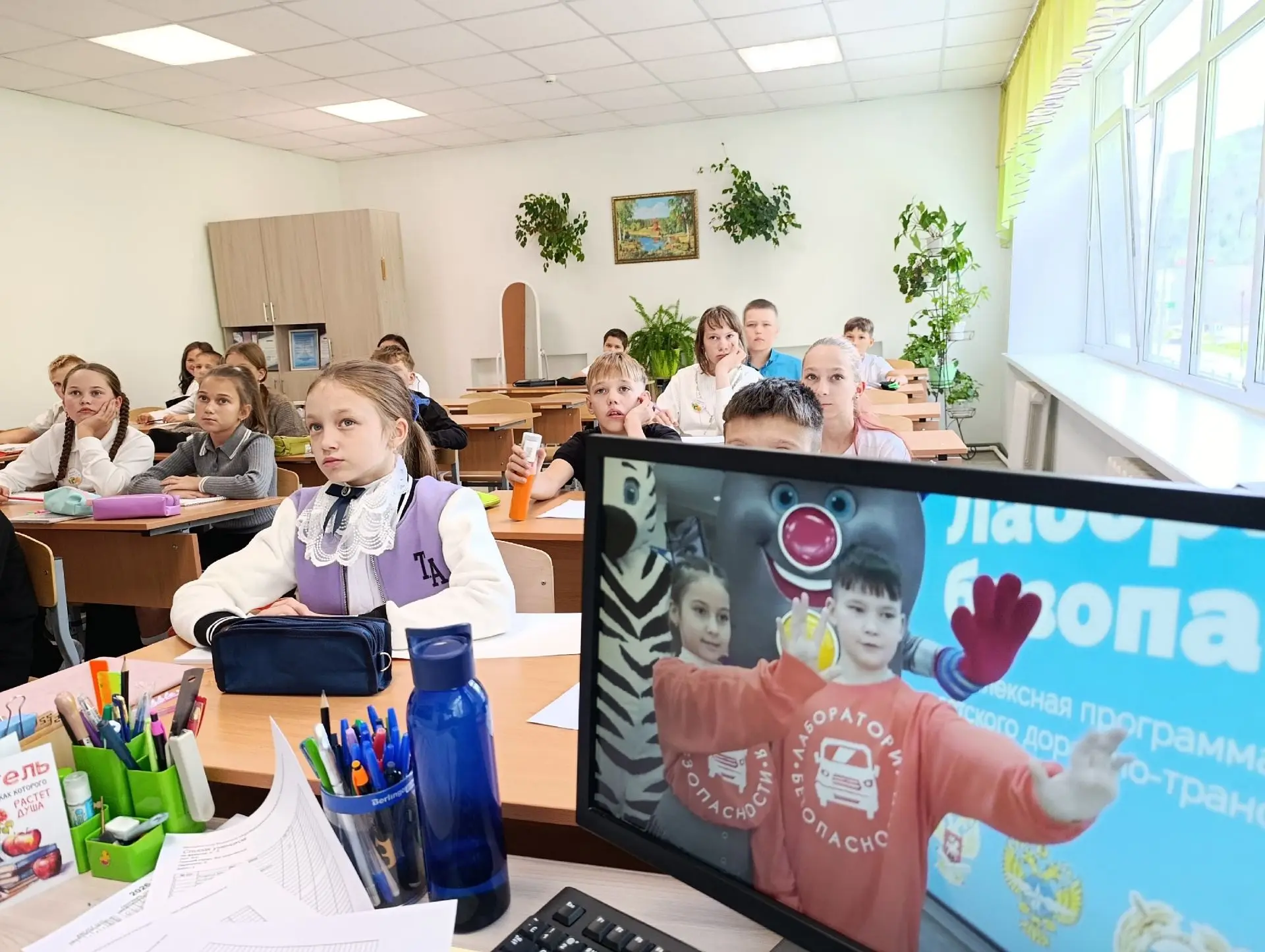 В рамках второго этапа профилактической акции "Внимание - дети!" в школе проходят мероп...