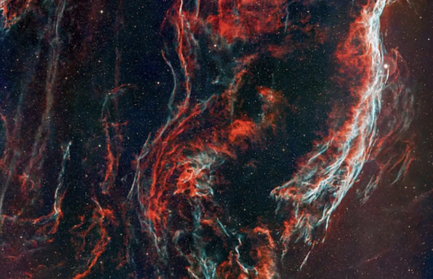🌌 Красноярские учёные сфотографировали космическую Ведьмину Метлу