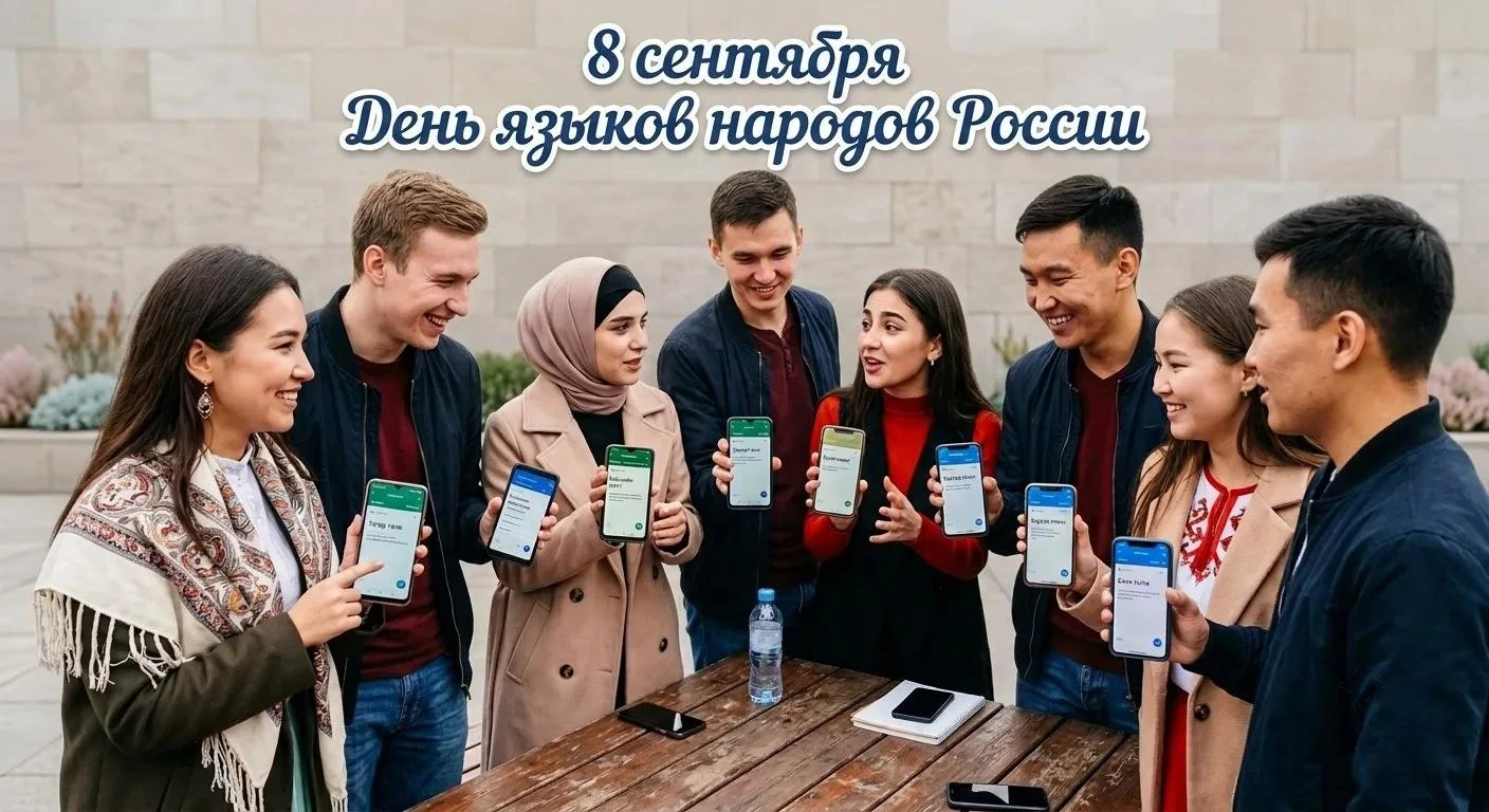 8 сентября — День языков народов России! 🇷🇺