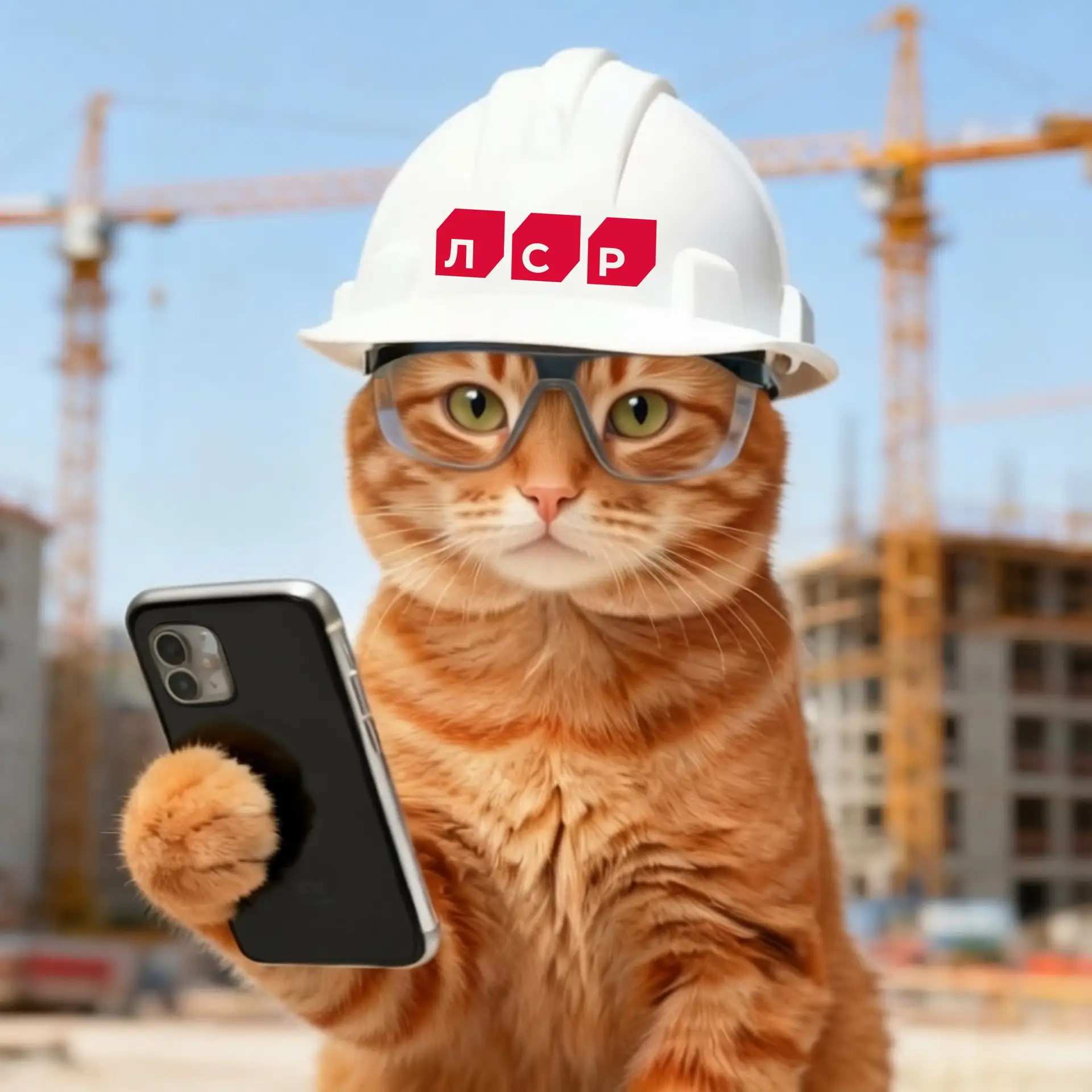 😺Котик в каске ЛСР — для привлечения внимания

А теперь — к делу.😏 Сегодня — Всемирный день социал