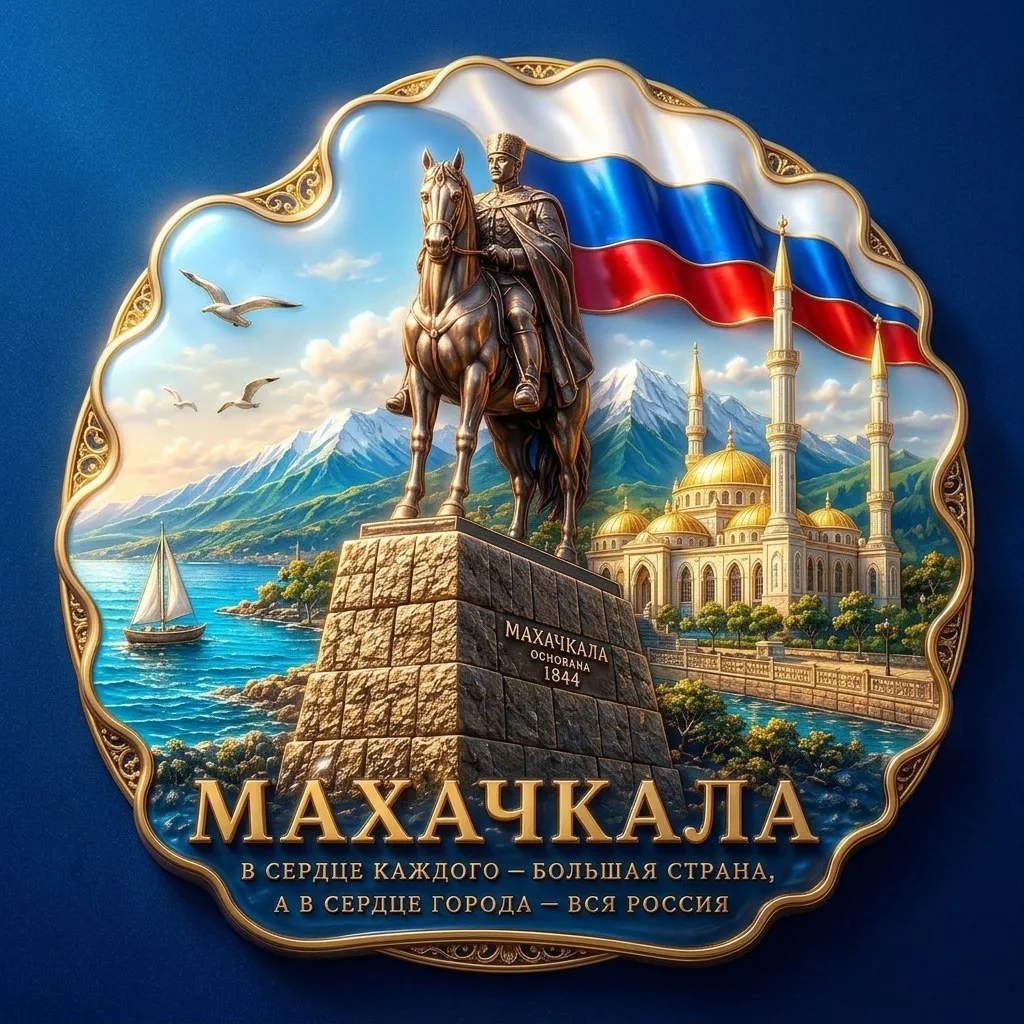 С Днём России, друзья! Махачкала — это не просто город, это частичка нашей огромной страны. В каждом