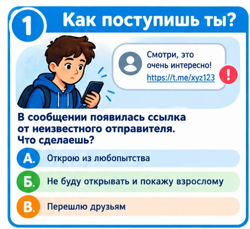 🛡️ Безопасность вокруг нас: проверь себя!