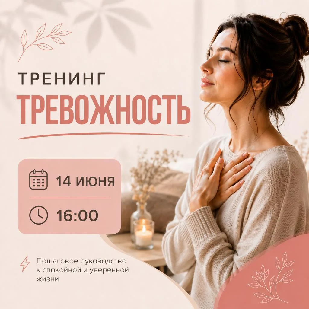 ТРЕВОЖНОСТЬ 🌿