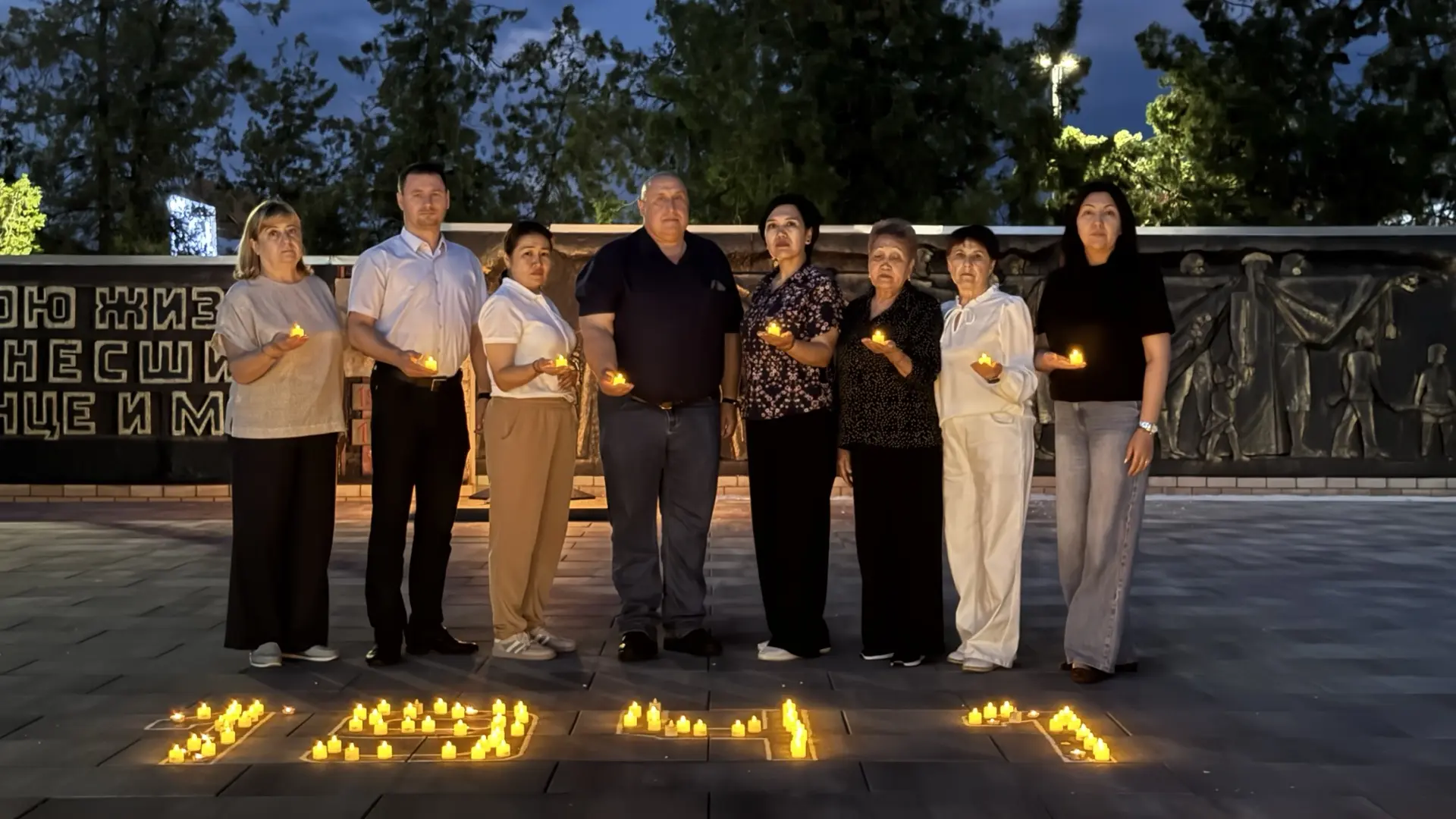 Накануне Дня памяти и скорби, 21 июня, на мемориале «Павшим воинам» прошла традиционная памятная акц