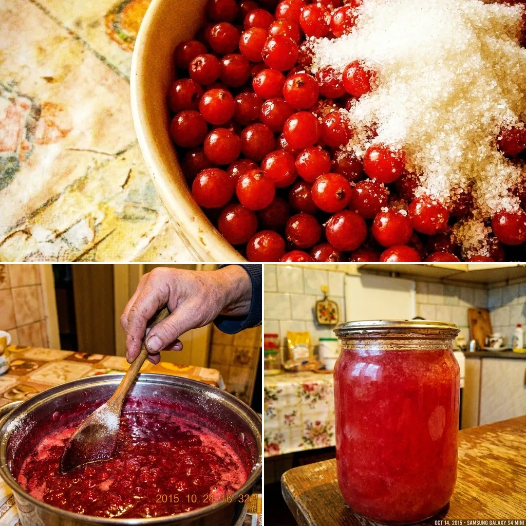 🔴 ЖЕЛЕ ИЗ КАЛИНЫ

Прозрачное рубиновое желе с горчинкой — к мясу, чаю, в выпечку. Калина собирается