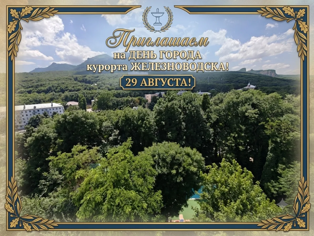 Приглашаем на день города! У нашего санатория самая прекрасная локация! Прямо у входа в...