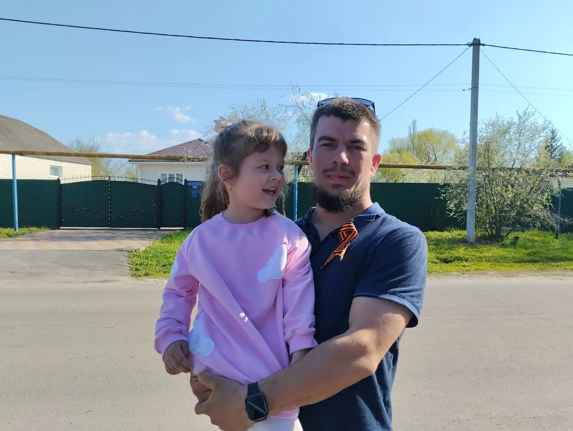 🎖️ В преддверии Дня Победы: акция «Георгиевская лента» в группе «Солнышко» 🎖️