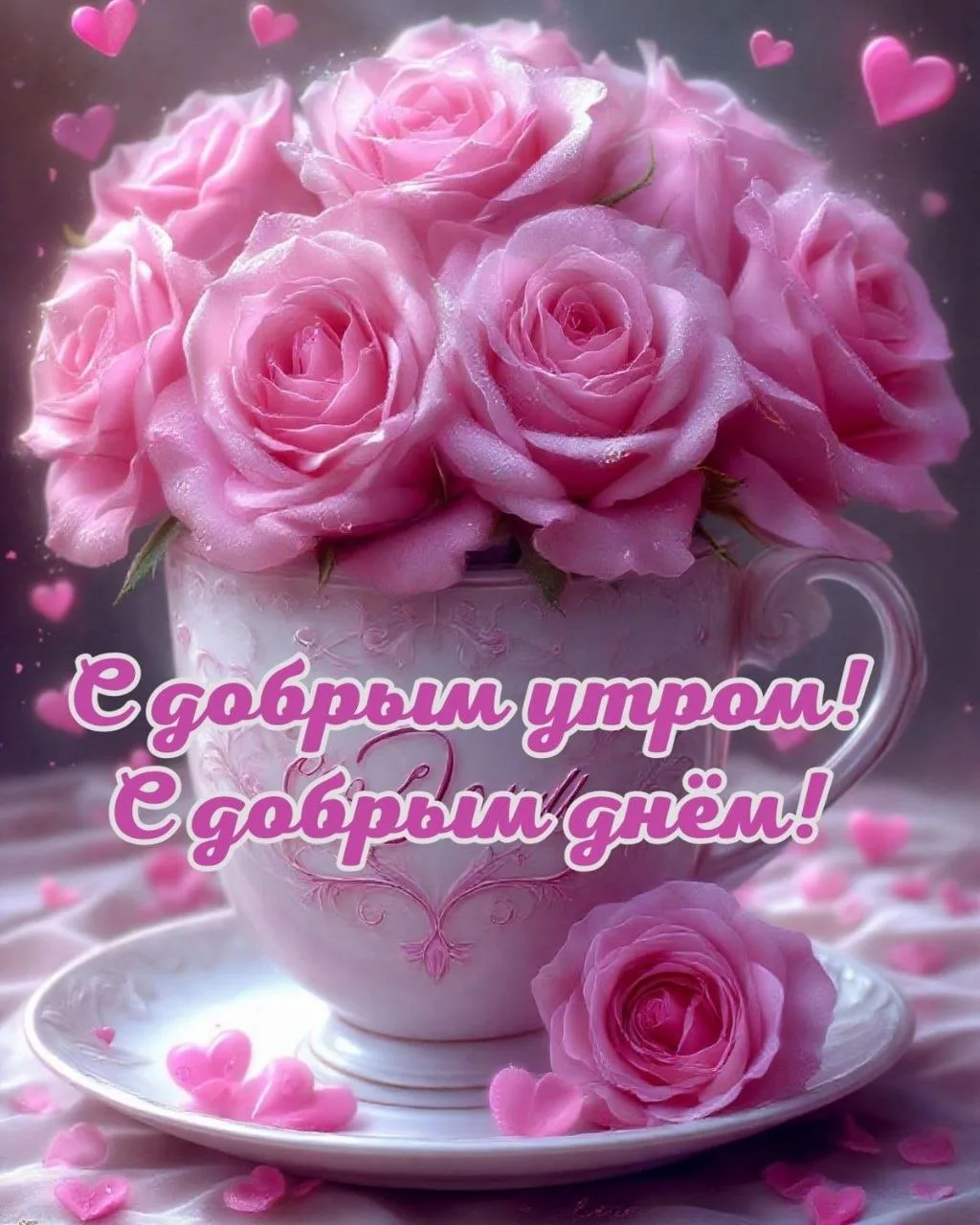 🥰 Оставляйте реакции, если понравилась открытка и делитесь с близкими ❤️