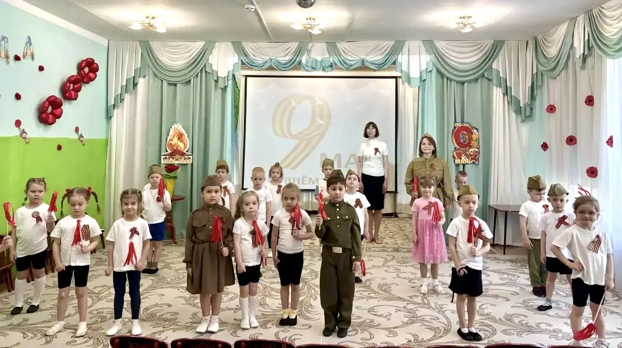 ПОБЕДНЫЙ МАЙ 🎆День Победы отметили в эти дни во всех дошкольных корпусах «Глории».   💫 В преддверии 