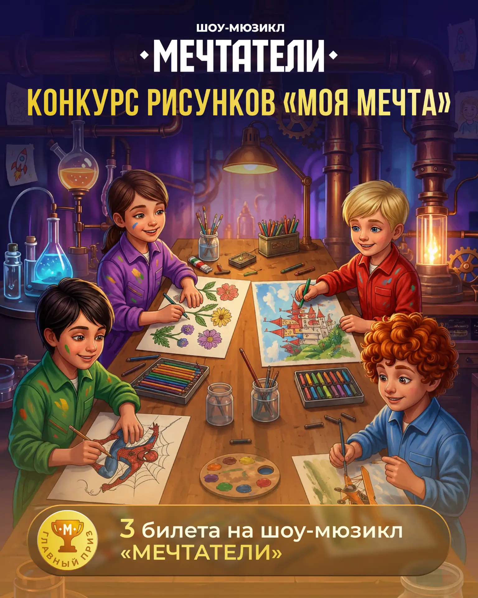 Продлеваем конкурс рисунков! 🎨✨