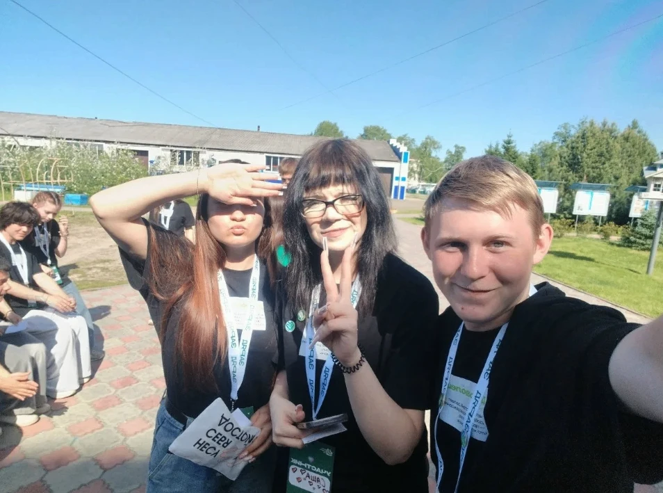 🔥 Они не просто волонтёры — они наша гордость!
Дарья, Вячеслав и Александра отправились в город Аси