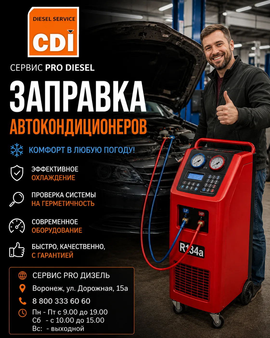 ❄️ Жара на улице? В машине должно быть прохладно! 🚗💨