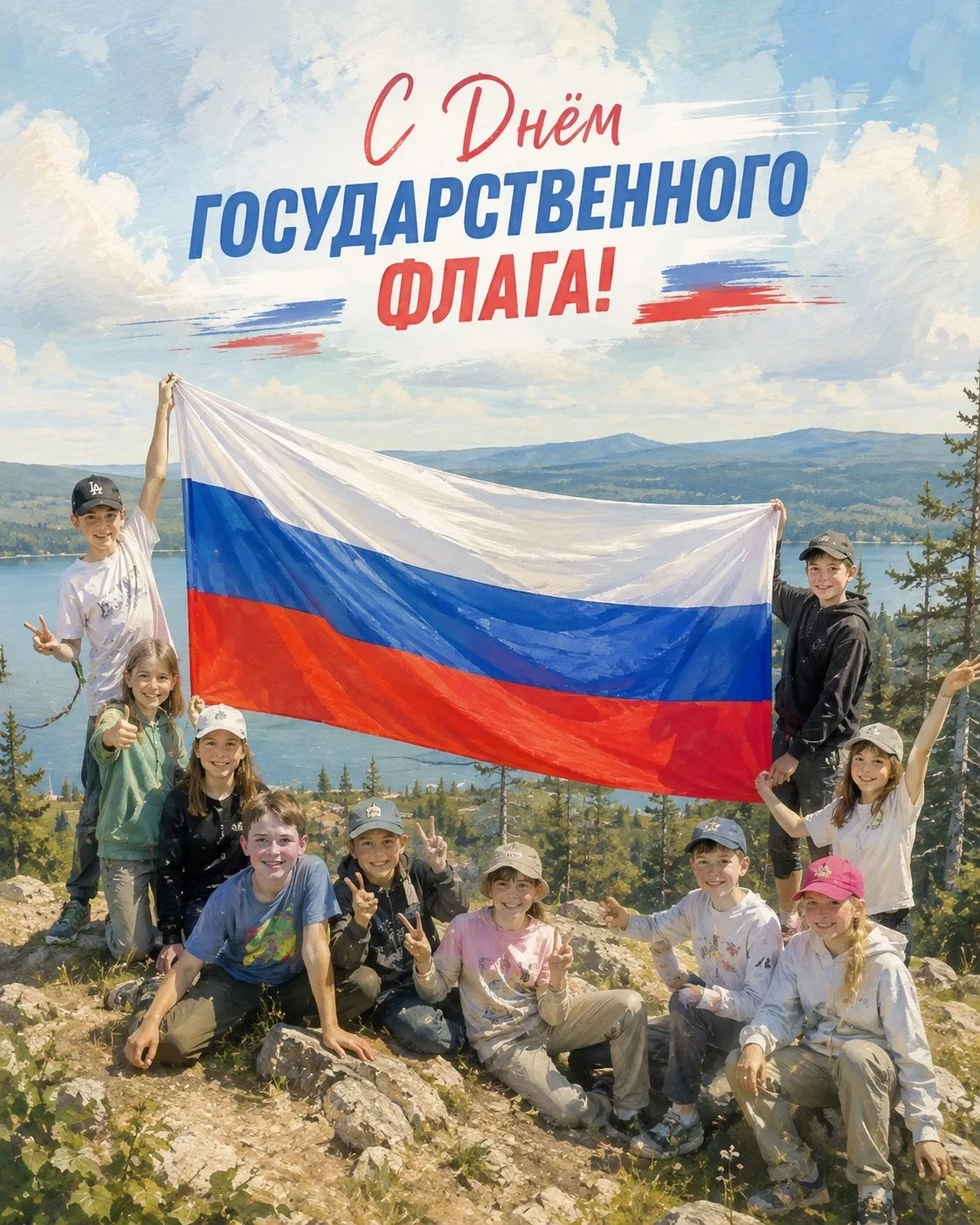 Команда Школы путешественников Фёдора Конюхова поздравляет всех с Днём Государственного...