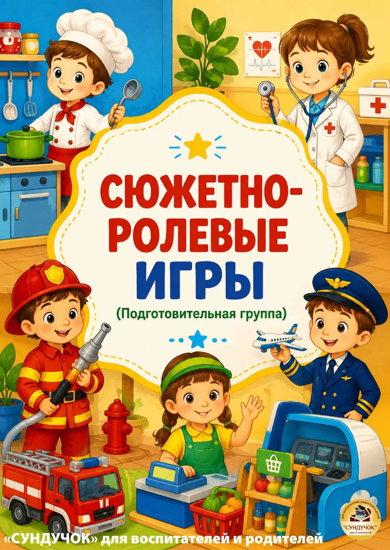 Сюжетно-ролевые игры 
для подготовительной группы
