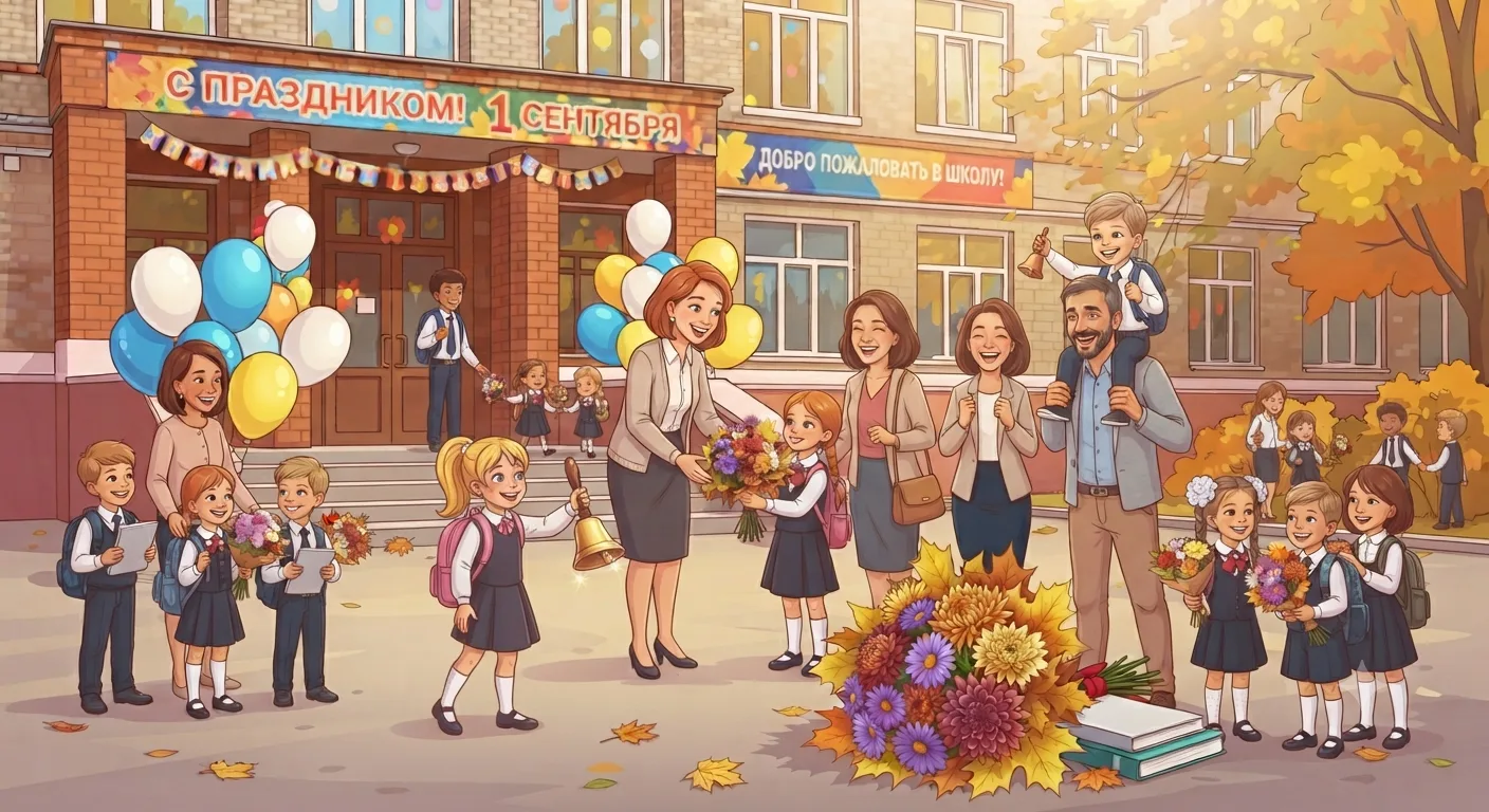 С первым сентября, друзья! 🍂
