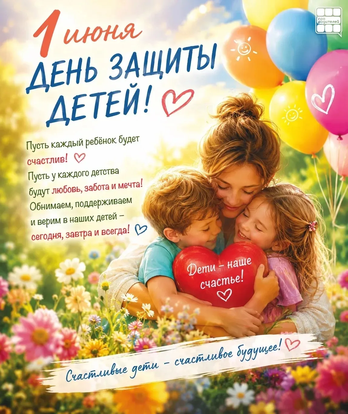 👧👦 1 июня — День защиты детей