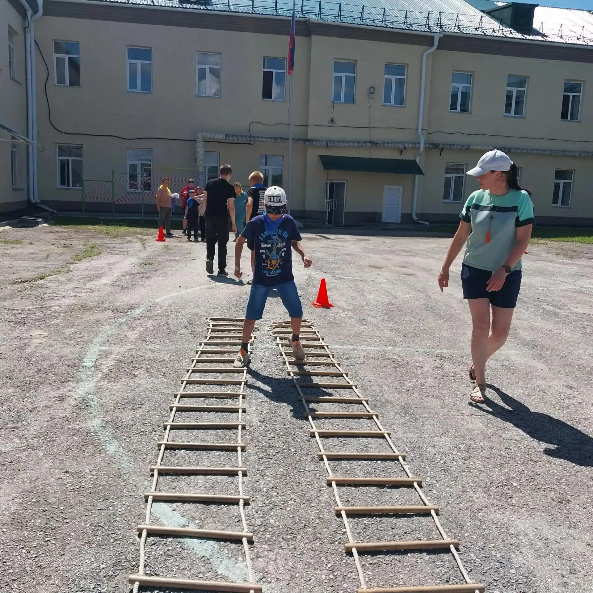 🏕Сегодня в нашем лагере с большим успехом прошёл туристический слёт «Туристическая игротека» — ярко
