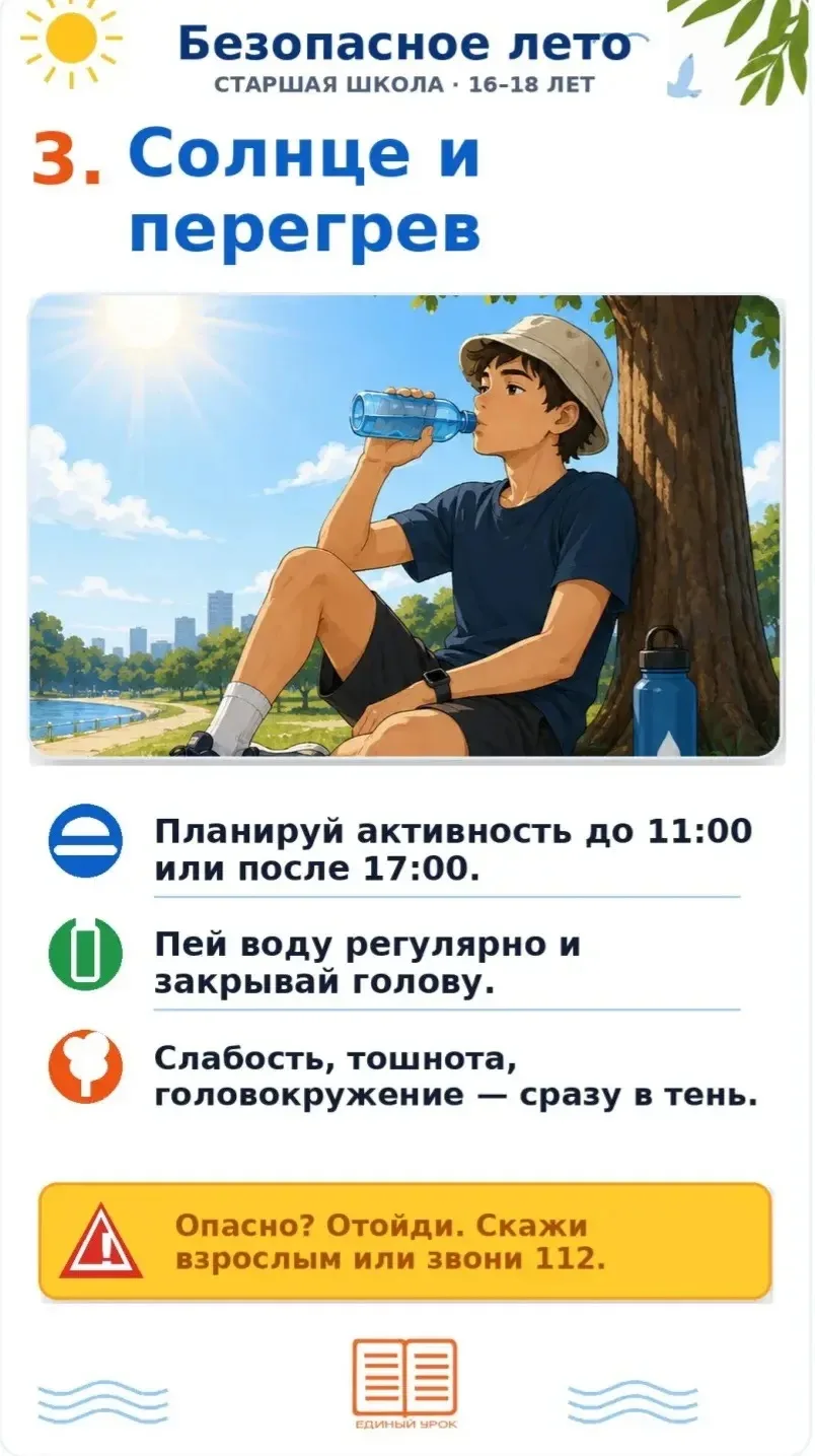 А эти памятки — для старшеклассников 16–18 лет. Те же важные темы, но уже на взрослом уровне: без за